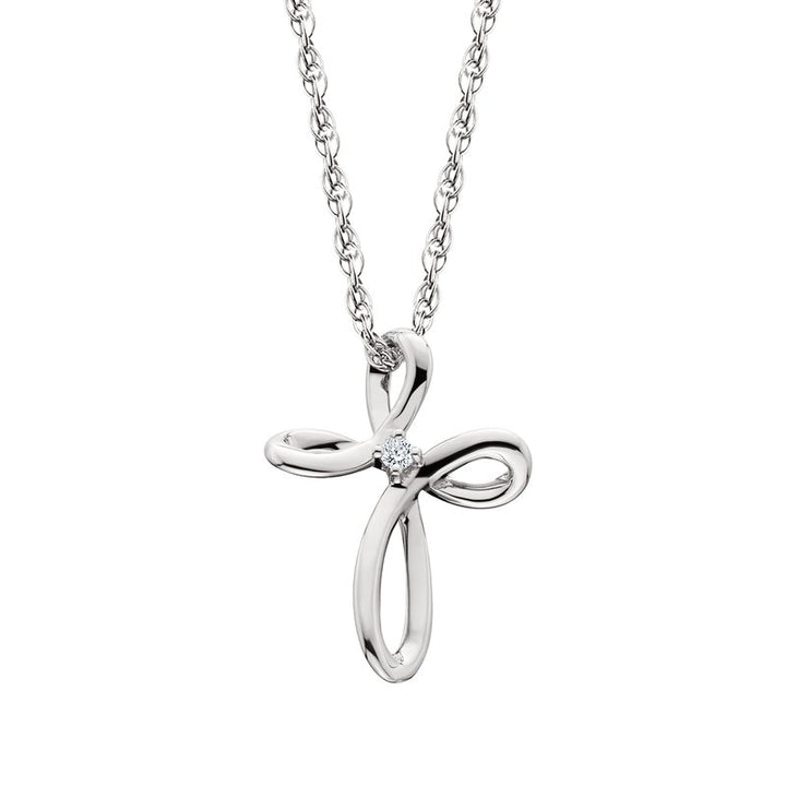 Berco Jewelry Infinity Cross Pendant