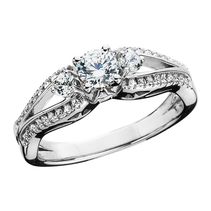 Berco Jewelry .72tw Engagement Ring