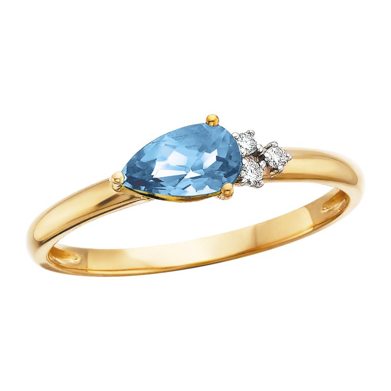 Berco Jewelry Blue Topaz Ring