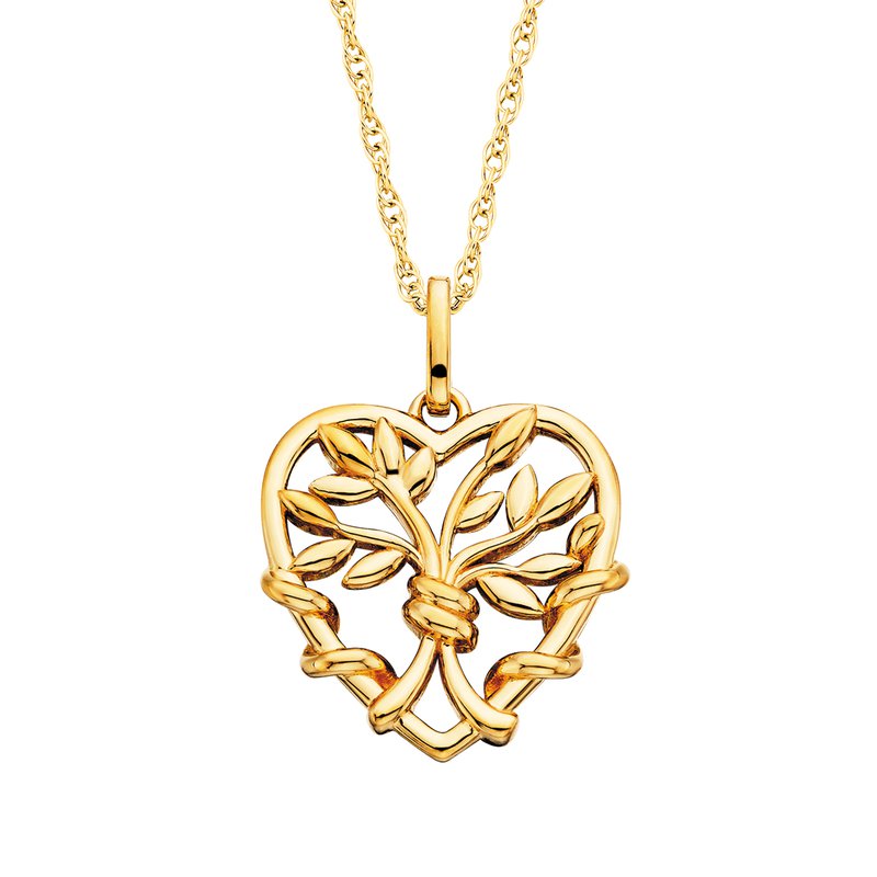 Berco Jewelry SS Tree of Life Pendant