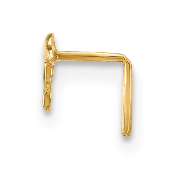 Quality Gold 14k 23 Gauge Dolphin Nose Ring