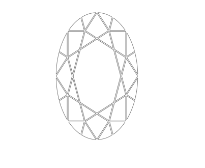 0.30 Carat, Oval Shaped Diamond